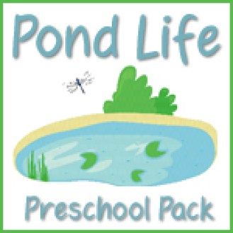 the pond life preschool pack is available for pre - school and first - grade students