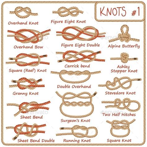 knots 1 - decorative symbols / objects illustrations on separate layers for easy use in design and scrapbooking