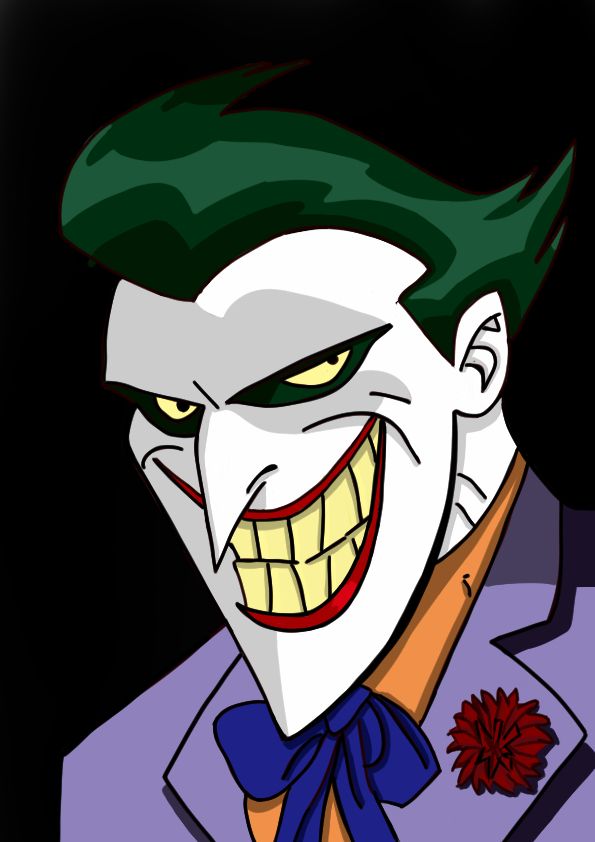 an animated image of the joker from batman