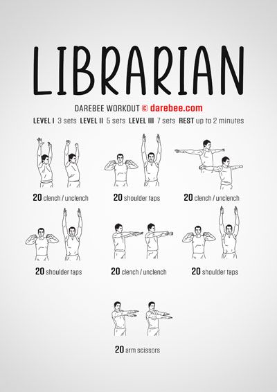 the poster shows how to do an exercise