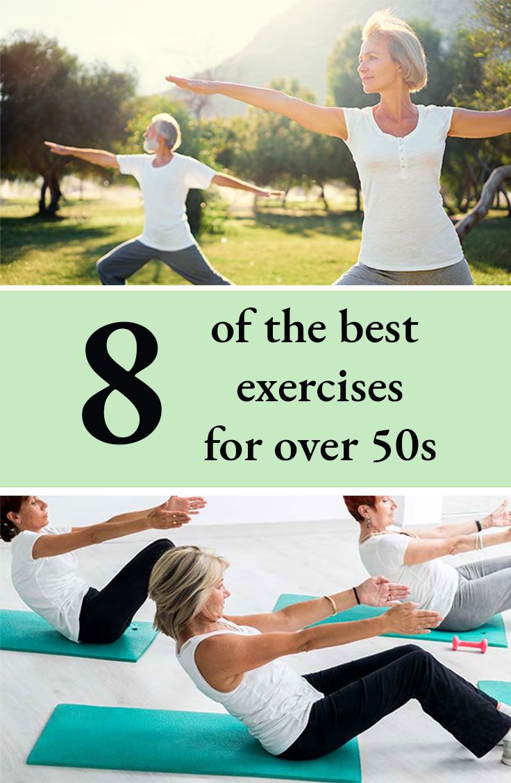 the best exercises for over 50's