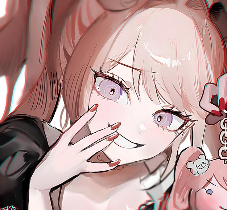 Artist: @YJ_77_ [Twitter / X] ★ / ★ Name: Danganronpa (Game) <3 #Danganronpa #Junko #JunkoEnoshima  #İcon #Pfp #Matchingİcon #MatchingPfp Junko Kinnie, Junko Fanart, Junko Enoshima Icons, Enoshima Junko, Danganronpa Junko, Tougen Anki, Danganronpa Art, Mikan Tsumiki, Danganronpa Fanart