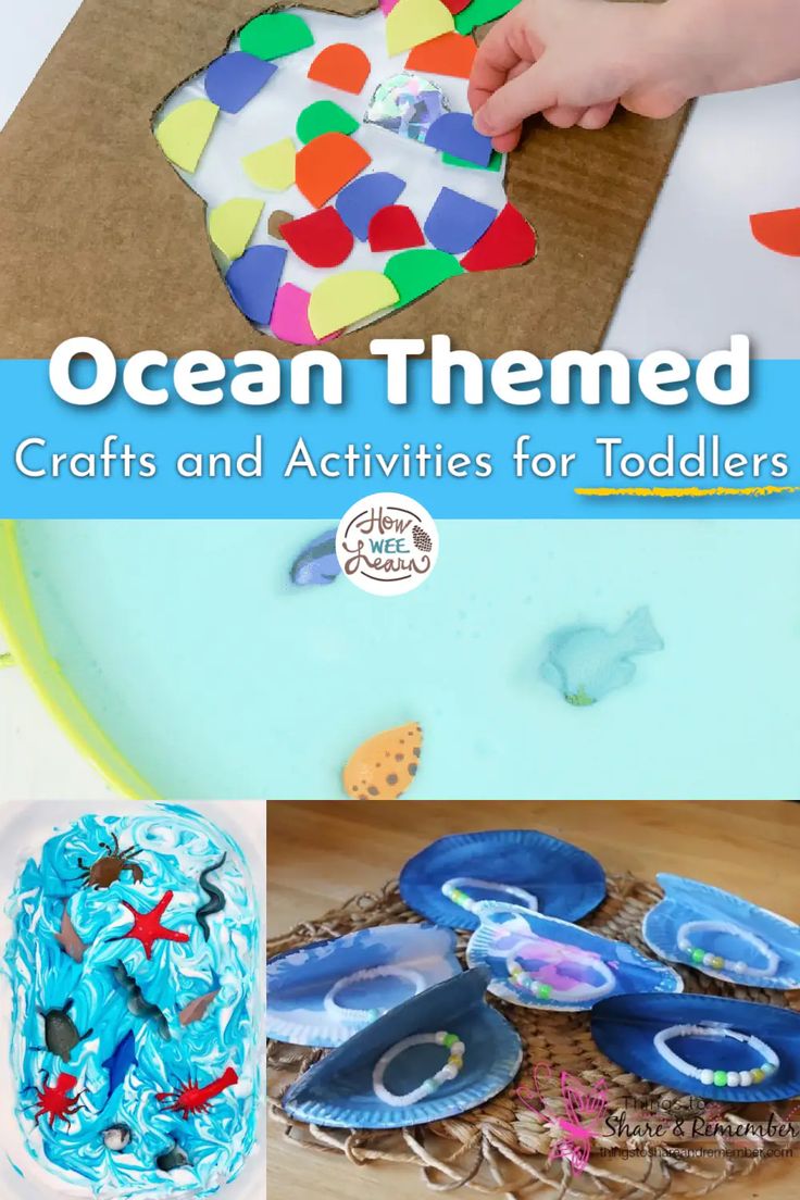 ocean themed crafts and activities for toddlers