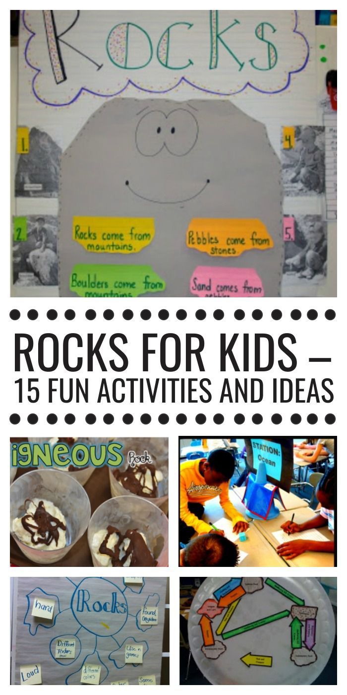 rocks for kids activities and ideas