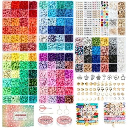 many different types of beads and accessories