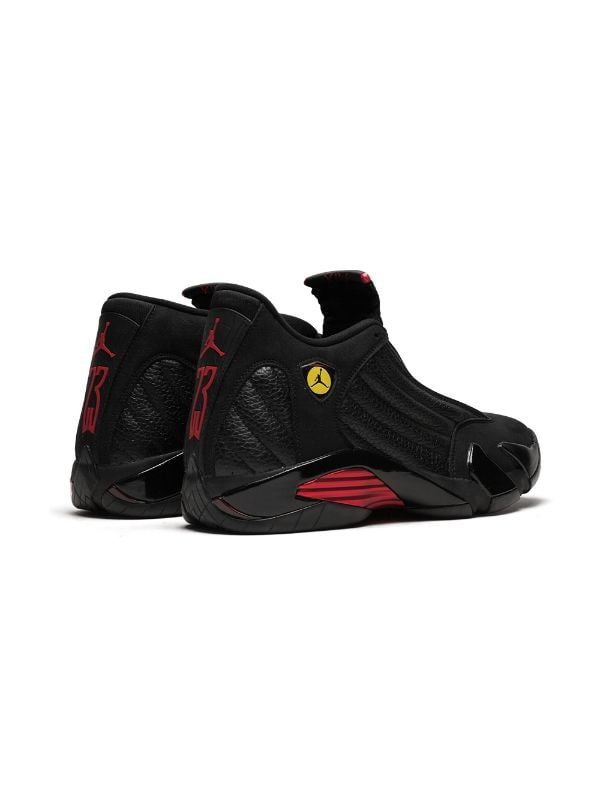 Jordan Air Jordan 14 Retro last shot SS20 | Farfetch.com Og Jordans, Jordan 14s, Nike Art, Stylish Alphabets, Last Shot, Womens Air Jordans, Jordan Air, Hype Shoes, Utah Jazz