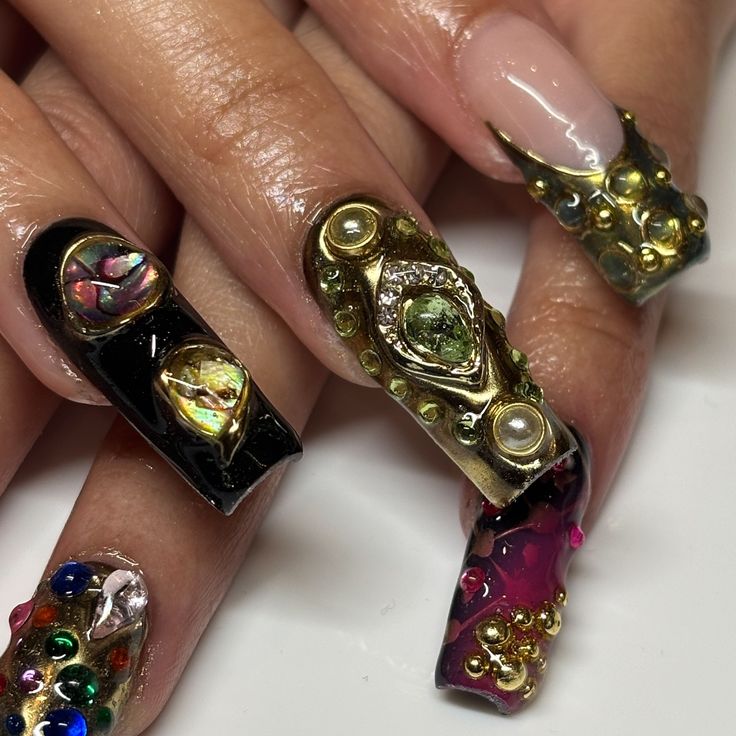 another freestyle moodboard! swipe to the end for the moodboard ⚜️✨🔮💎💍 #londonnails #londonnailtech #gelxnails #nailartlondon #nailart London Nails, To The End, Stylish Nails, Mood Boards, The End, Nail Art, Nails, Quick Saves, Nail Arts