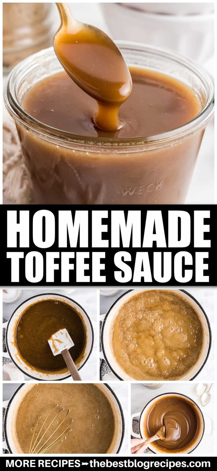 how to make homemade toffee sauce