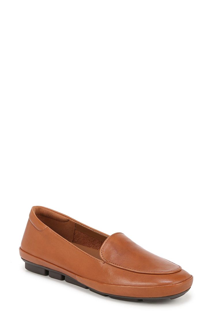 A classic moc toe and rich leather upper add timeless elements to a sophisticated loafer set on a cushioned footbed for lasting comfort. Cushioned footbed with Contour+ technology and arch support Leather upper/synthetic lining and sole Imported Comfortable Loafers Women, Comfortable Loafers, Shoes Loafers, Loafers For Women, Leather Working, Arch Support, Loafer Shoes, Cider, Special Features