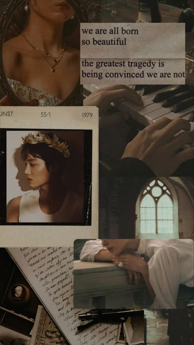 a collage of photos with an image of a woman wearing a tiara and holding a book