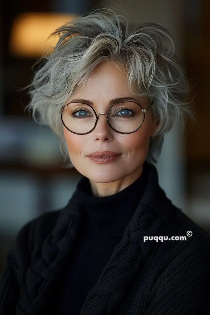 Classy Haircuts For Women, Red Hair Color Shades, Haircut Gray Hair, Uk Hairstyles, Grey Hair Looks, Older Women's Hairstyles, Hairstyles For Women Over 60, Layered Haircuts For Medium Hair, Hairstyles With Glasses