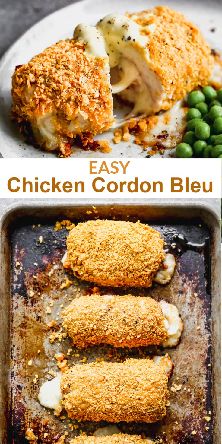 chicken cordon bleu is an easy and delicious side dish