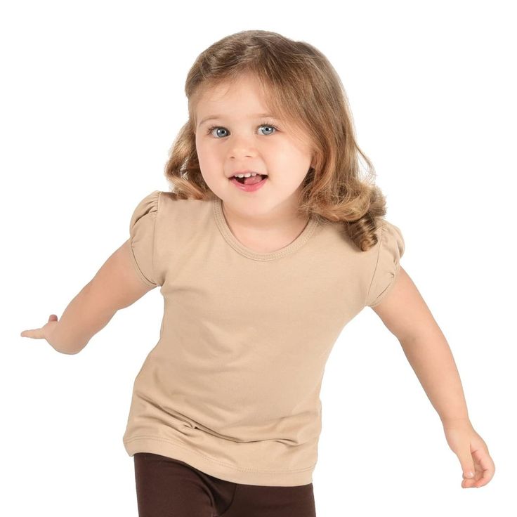 Elevate Your Little One's Wardrobe With Lilax Girls' Basic Puff Sleeve T-Shirts Crafted From A Luxurious, Ultra-Soft, And High-Quality Fabric. These Short Sleeve Crew Neck Tees Offer Unmatched Comfort For Everyday Wear, Making Them Perfect For Active Play And Daily Adventures. Designed With Style And Functionality In Mind, These Puff Sleeve Shirts Boast Short, Puffy Sleeves, A Classic Rounded Neck, And A Comfortable Fit That's Ideal For Both School And Playtime. The Premium Blend Of 95% Cotton A Cute Solid Short Sleeve Tops, Playful Short Sleeve Top, Playful Solid Color Tops For Playwear, Stretch Playful Tops For Playtime, Playful Stretch Tops For Playtime, Basic Short Sleeve Tops For Playwear, Stretch Solid Tops For Playwear, Solid Cotton Tops For Playwear, Stretch Tops For Playwear