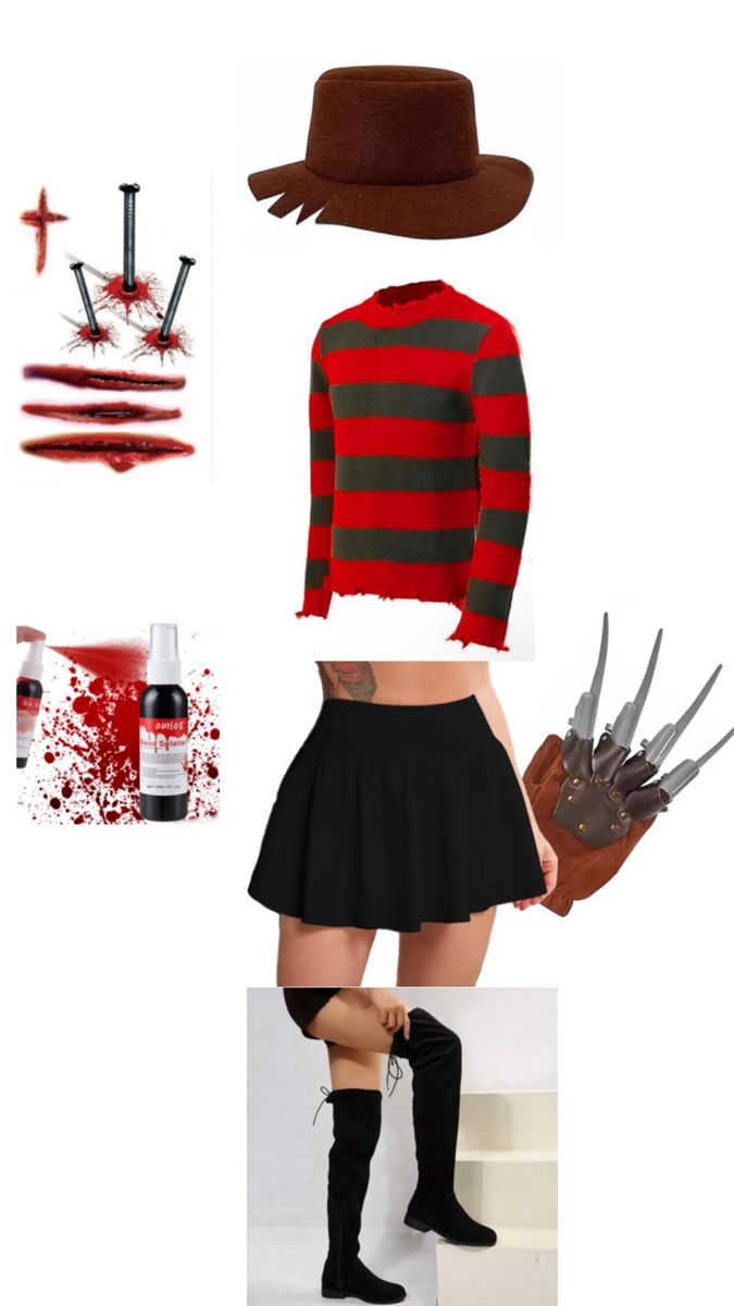 halloween idea Freddie Kruger, Halloween Idea, Halloween Outfits, Halloween Costumes, Halloween