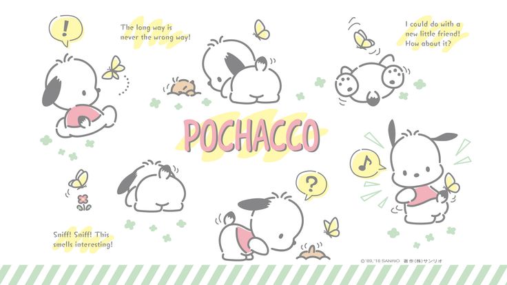 the cartoon character pohaco is surrounded by other characters and their name, which means pohaco