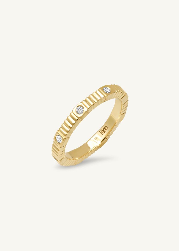 Eternity ribbed ring Ribbed Ring, Rib Ring, Fall Rings, Marquise Ring, Broken Chain, Domed Ring, Pearl Stud Earrings, Eternity Band, G H