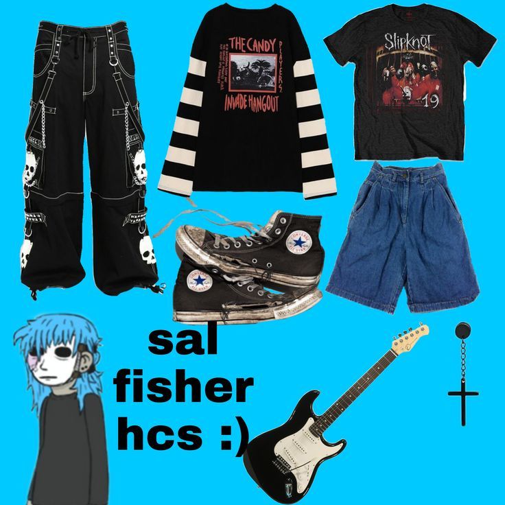 Sally Man, Sal Fisher, Gender Fluid Fashion, Sally Face Game, Alt Clothes, Character Inspired Outfits, Sally Face, Emo Outfits, Cool Fits