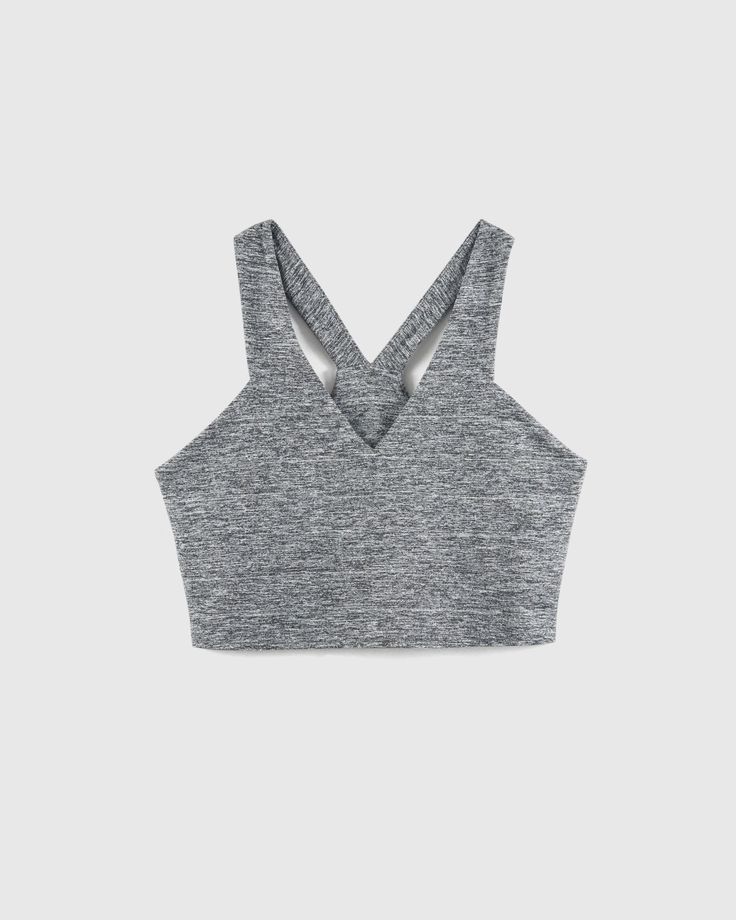 Meet the V-Neck Cropped Tank. Ultra-soft and supportive for your low-impact workouts, yoga, or a casual, athletic look. The perfect combo of sports bra function and tank style, made from our ultra-soft heathered fabric. Pair it with our leggings or joggers for the ideal performance or athleisure set, and throw the Flowknit hoodie over the top to stay cozy. Diamond Bezel Bracelet, Navy Bracelet, Silk Tee, Batwing Sweater, Lululemon Align Tank, Light Exercise, Yoga Workouts, Athletic Looks, Cashmere Wrap