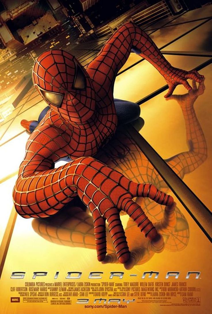 the amazing spider - man movie poster is shown in this promotional image for the film