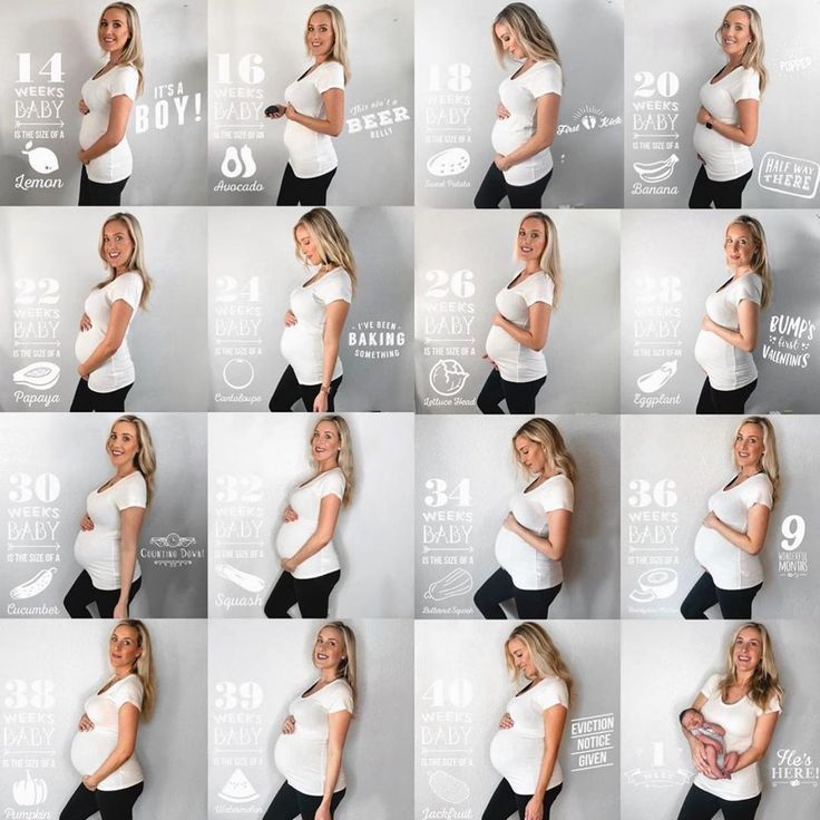 a series of photos showing the stages of a pregnant woman's life from birth to twenty