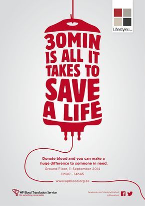 a poster with the words, 30min is all it takes to save a life