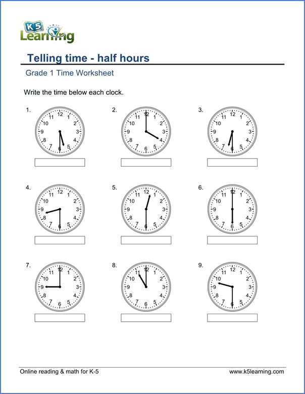 telling time 1 minute intervals worksheet for students to practice their math skills on the clock