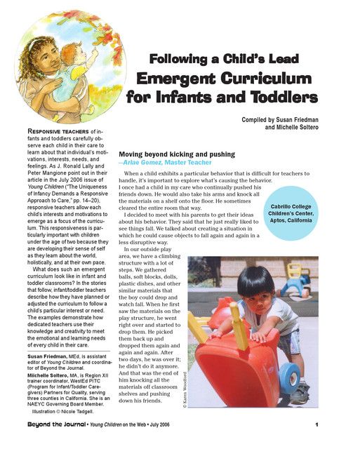 an article about the benefits of children's learning