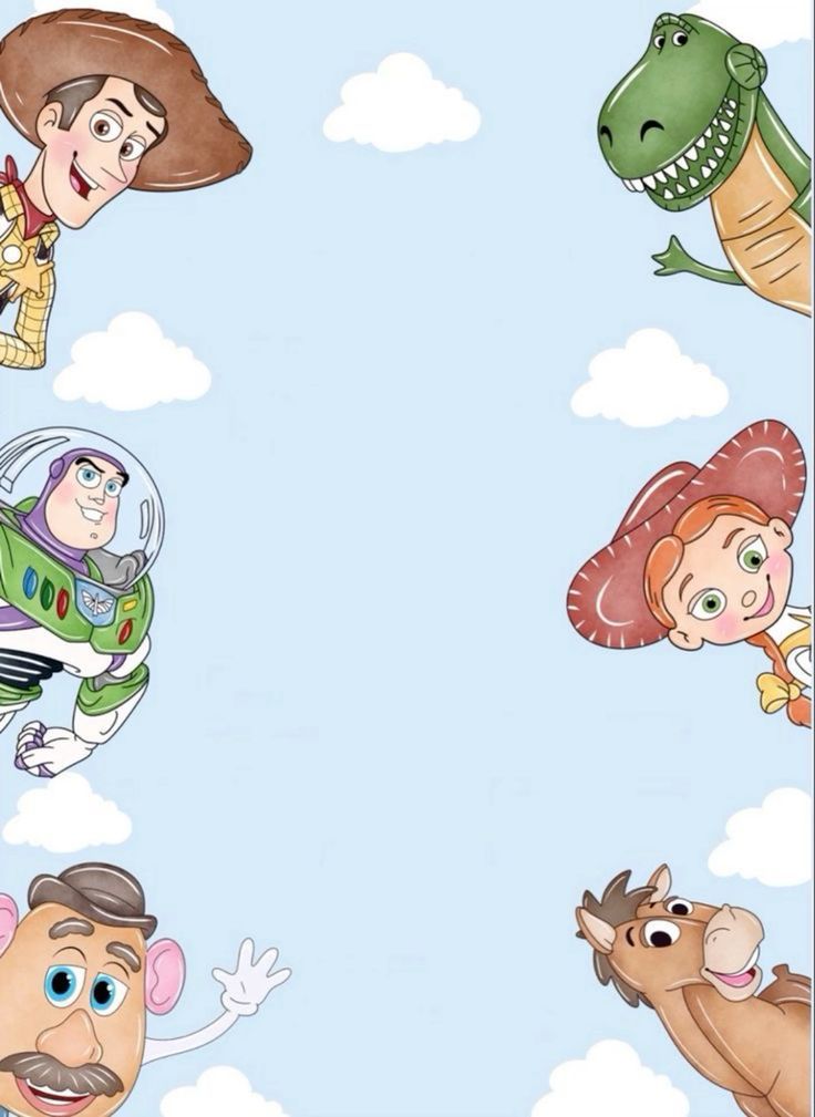 an image of cartoon characters flying in the sky