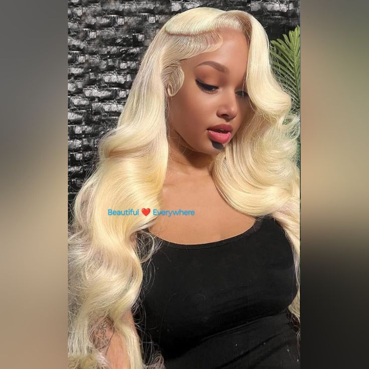 7 Days Only Clearance Sale ***Wig Band Sewn Inside Cap*** Very Good Grade Of Blonde Hair Very/Full & Not Over Processed.. Hd Lace Is Soft And Clear,( Transparent) Will Melt Into Any Skin Tone 13x6- Deeper Parting Space ( More Lace,More Hair Styles %100 Brazilian Bodywave Human Hair Lace Wig, Beautiful Luster, .Natural Hairline With Baby Pre-Plucked Soft And Full (180%Density), Cuticles In Intact , Ear To Ear Hd Lace (13x6 ) Deeper Parting Space,She Can Be Parted In The Middle,Side Part ,Half Up, Curly Half Up Half Down Wig, Side Part Blonde Wig, Blonde Side Part Wig, Blonde Wig Hairstyles, Halo Couture Hair Extensions, Middle Side Part, Blond Wigs, Lace Wigs Styles, Colorful Wig