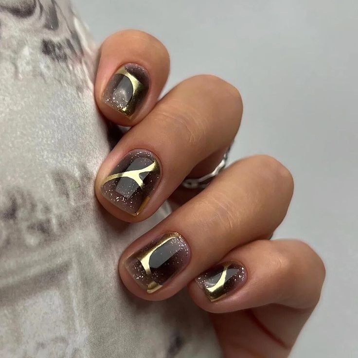 44224582385881 Ballet Nails, Gold Nail Designs, Fall Nail Trends, Colorful Nail Art, Nagel Tips, Nail Type, Nail Art Set, Fake Nail, False Nail