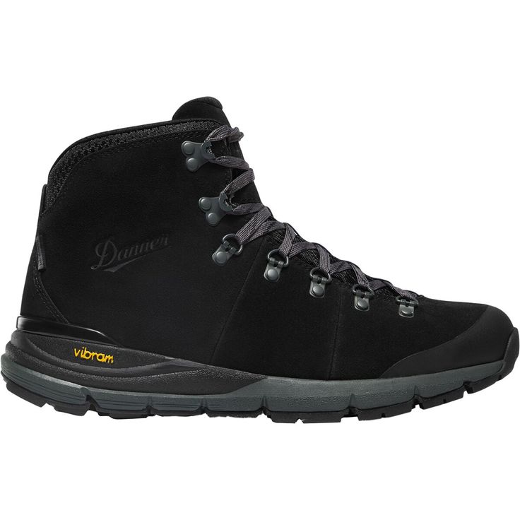 Designed to withstand the climate and terrain of the Pacific Northwest, the Danner Men's Mountain 600r Hiking Boot forges a new path in hiking footwear. Combining decades of classic styling with lightweight innovation, this boot is the perfect hiking companion. Its full-grain leather upper is backed by a waterproof Danner Dry liner to block moisture from the outside and wick moisture from the inside for greater comfort. The new Vibram SPE midsole enhances rebound and support to keep us High-top Waterproof Boots With Rubber Sole For Trail Running, High-top Waterproof Trail Running Boots With Rubber Sole, High-top Trail Running Boots With Abzorb Midsole, High-top Trail Running Boots With Reinforced Toe, Trail Running Shoes With Removable Insole For Hiking, Low-top Outdoor Work Boots With Branded Insole, Outdoor Sneakers With Reinforced Moc Toe, High-top Gore-tex Walking Boots, Outdoor Sneakers With Moc Toe And Reinforced Toe