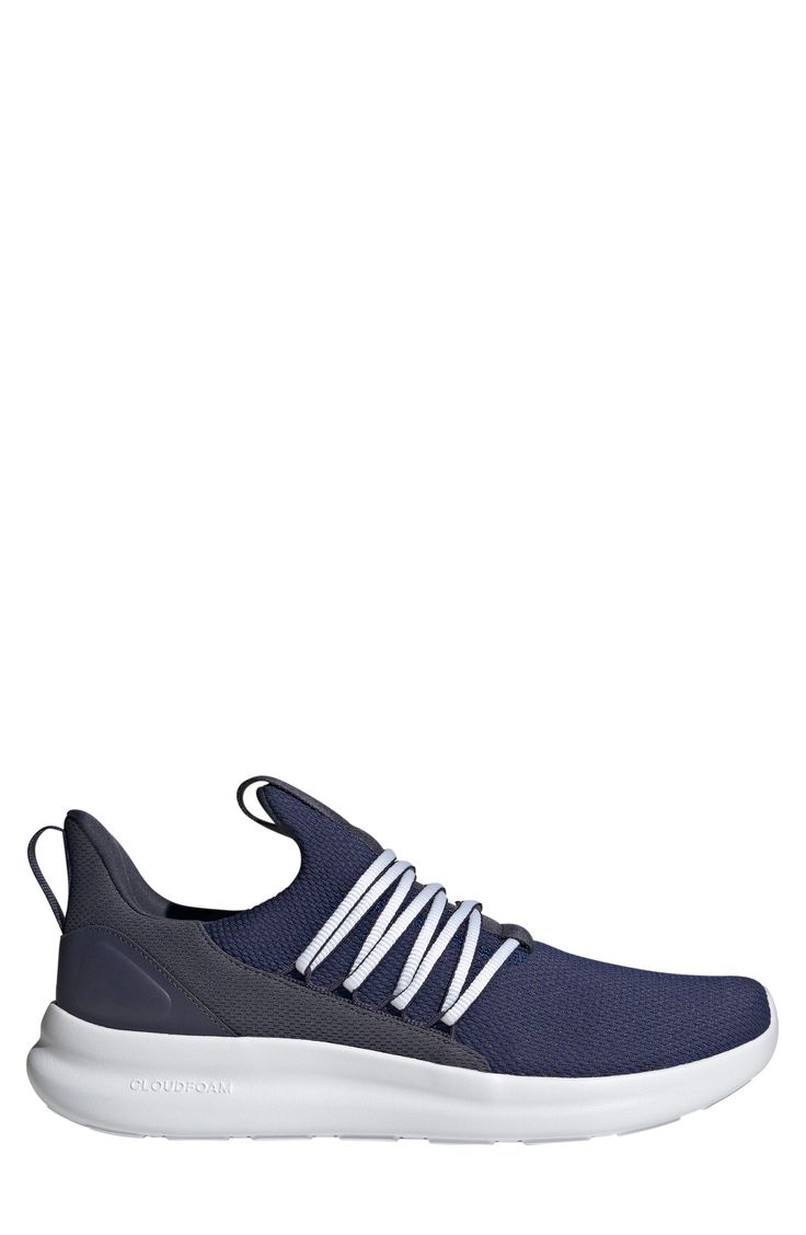 Cloudfoam cushioning offers serious comfort in a lightweight sneaker with versatile appeal. Lace-up style Textile upper and lining/rubber sole Imported Lightweight Sneakers, Sneaker Men, Navy White, Up Styles, Navy And White, Nordstrom Rack, Rubber Sole, Nordstrom, Lace Up