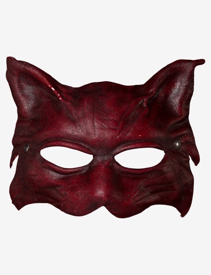 Red Lynx leather mask with laces to be worn, handcrafted in our Workshops in Italy. Made and decorated by hand, it maintains an elasticity that guarantees excellent long-lasting wearability suitable for performances such as theatre, acting, dance, etc. 20x25x15 cm Leather Masks And Prosthetics For Halloween Masquerade, Red Full Face Mask For Masquerade, Full Face Red Mask For Masquerade, Venetian Red Mask For Masquerade, Red Venetian Eye Mask, Red Full Face Carnival Mask, Red Venetian Masks And Prosthetics For Costume Party, Red Fantasy Masks And Prosthetics For Costumes, Red Full Face Mask For Carnival