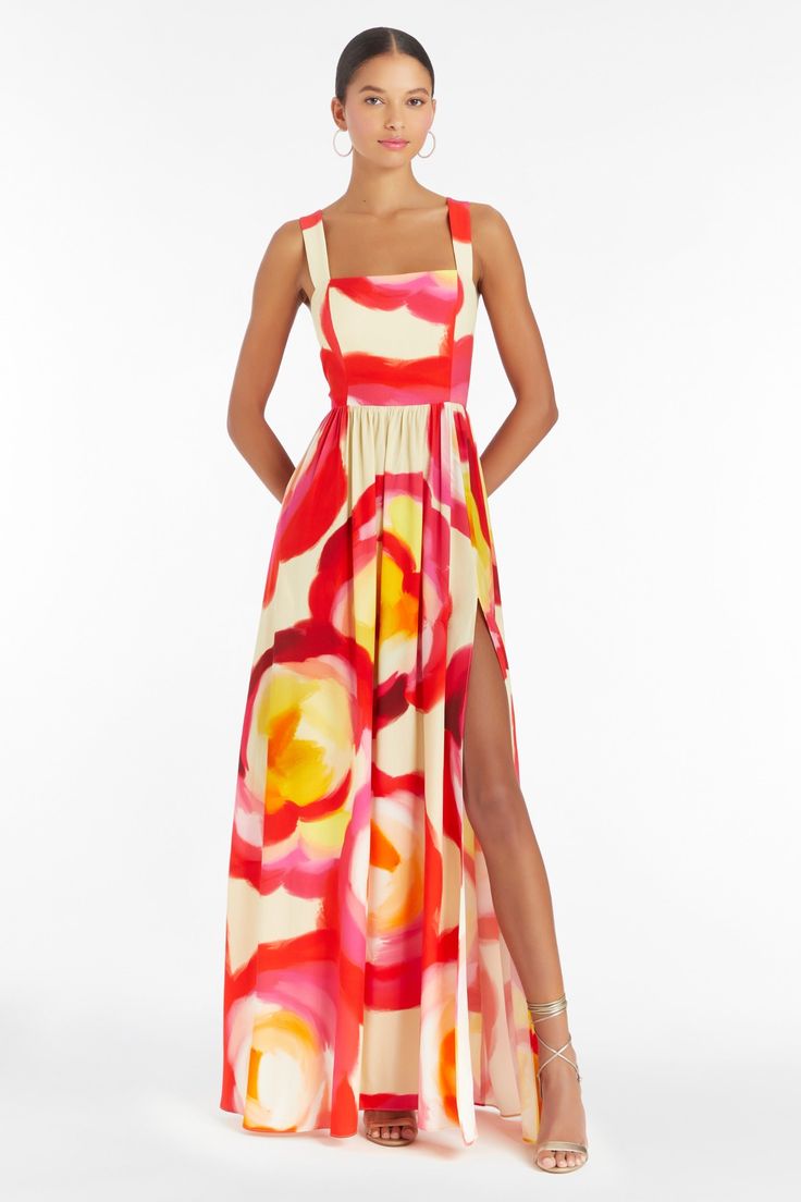 Florence Maxi Floral Formal Dress Long, Destination Wedding Guest Dress, Maxi Dress Sleeveless, Amanda Dress, Amanda Uprichard, Exclusive Dress, Maxi Gowns, Sleeveless Maxi Dress, Shop Maxi Dresses