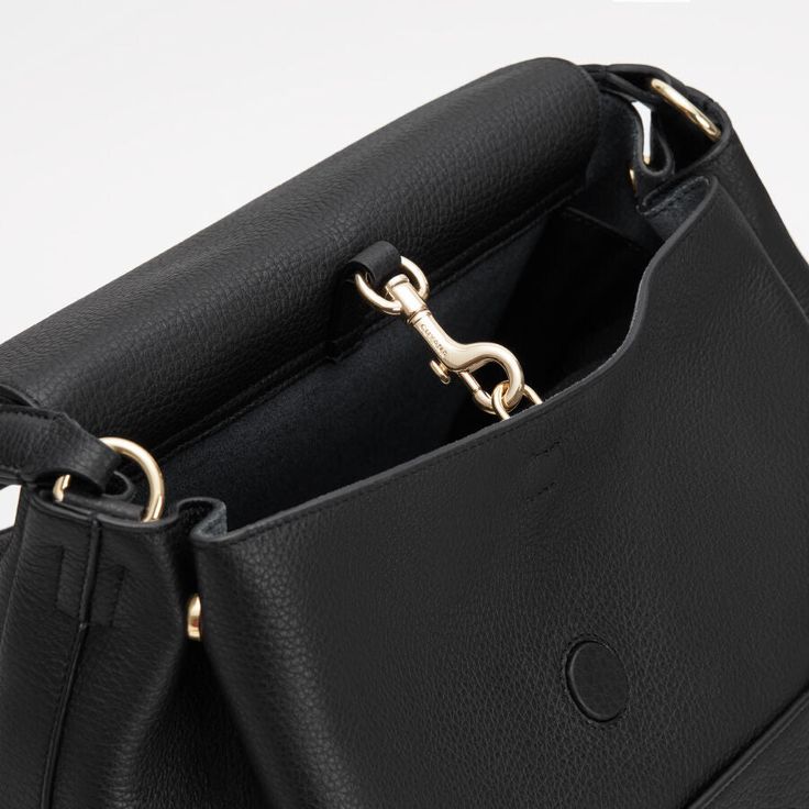 Designed to move. A trusted classic for on-the-go comfort. Cuyana Bag, Small Leather Accessories, Leather Industry, Small Pouch, Black Leather Backpack, Zippered Tote, Small Pouches, Backpack Travel Bag, Travel Jewelry