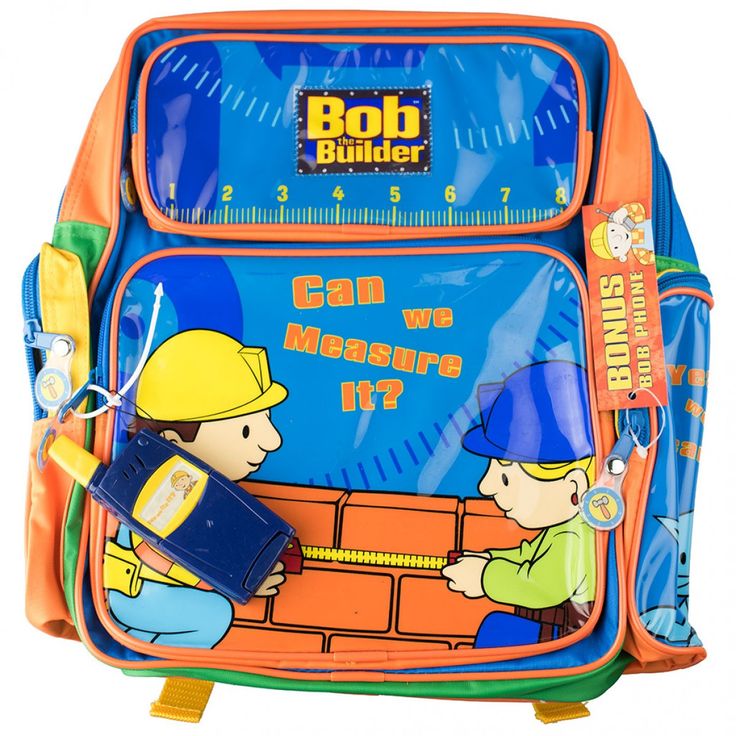 Bob the Builder Backpack Deluxe Educational Style Backpack For Travel, Educational Rectangular Backpack For Travel, Educational Backpack For Travel, Bob The Builder Coloring Pages, Bob The Builder Drawing, Bob The Builder Painting, Bob The Builder Toys, Yo Gabba Gabba Backpack, Childrens Luggage