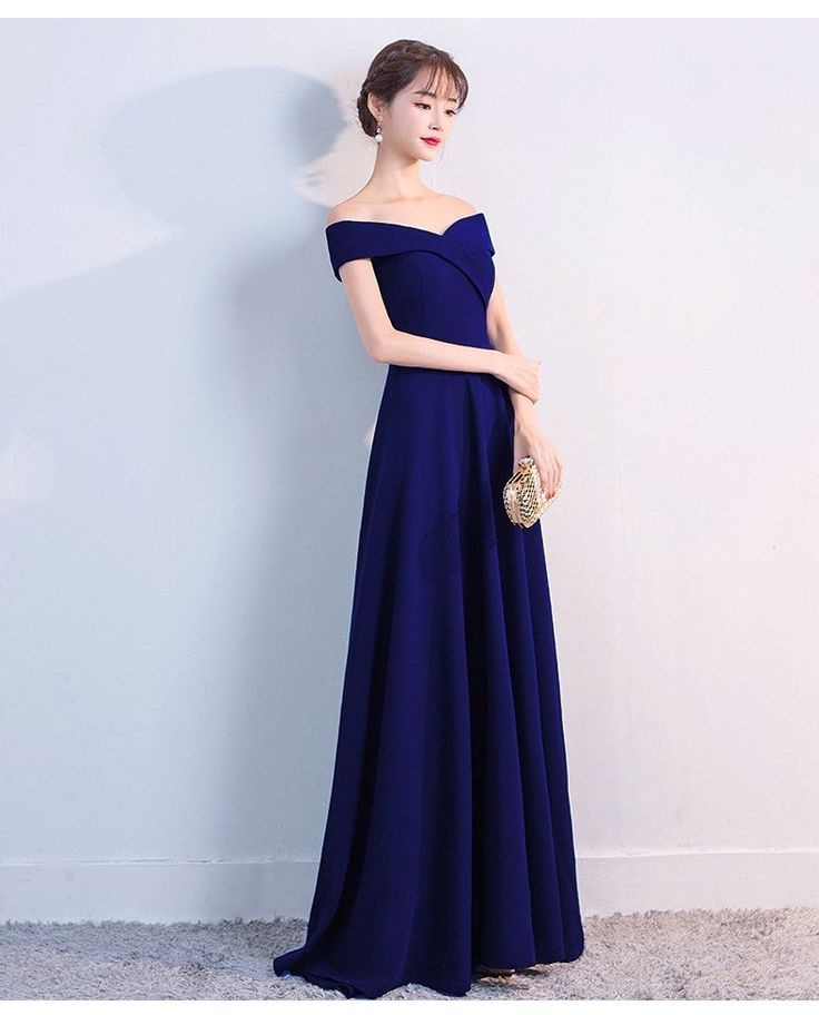 Dressy Off-shoulder Evening Dress For Formal Events, Blue Off Shoulder Maxi Dress For Party, Off-shoulder Mermaid Dress For Prom Evening, Elegant Off-shoulder Mermaid Dress For Gala, Off-shoulder Maxi Dress With Sweep Train For Party, Off-shoulder Evening Dress With Sweep Train For Formal Events, Off-shoulder Evening Dress For Formal Events, Formal Off-shoulder Evening Dress With Sweep Train, Elegant Off-shoulder Evening Dress For Banquet