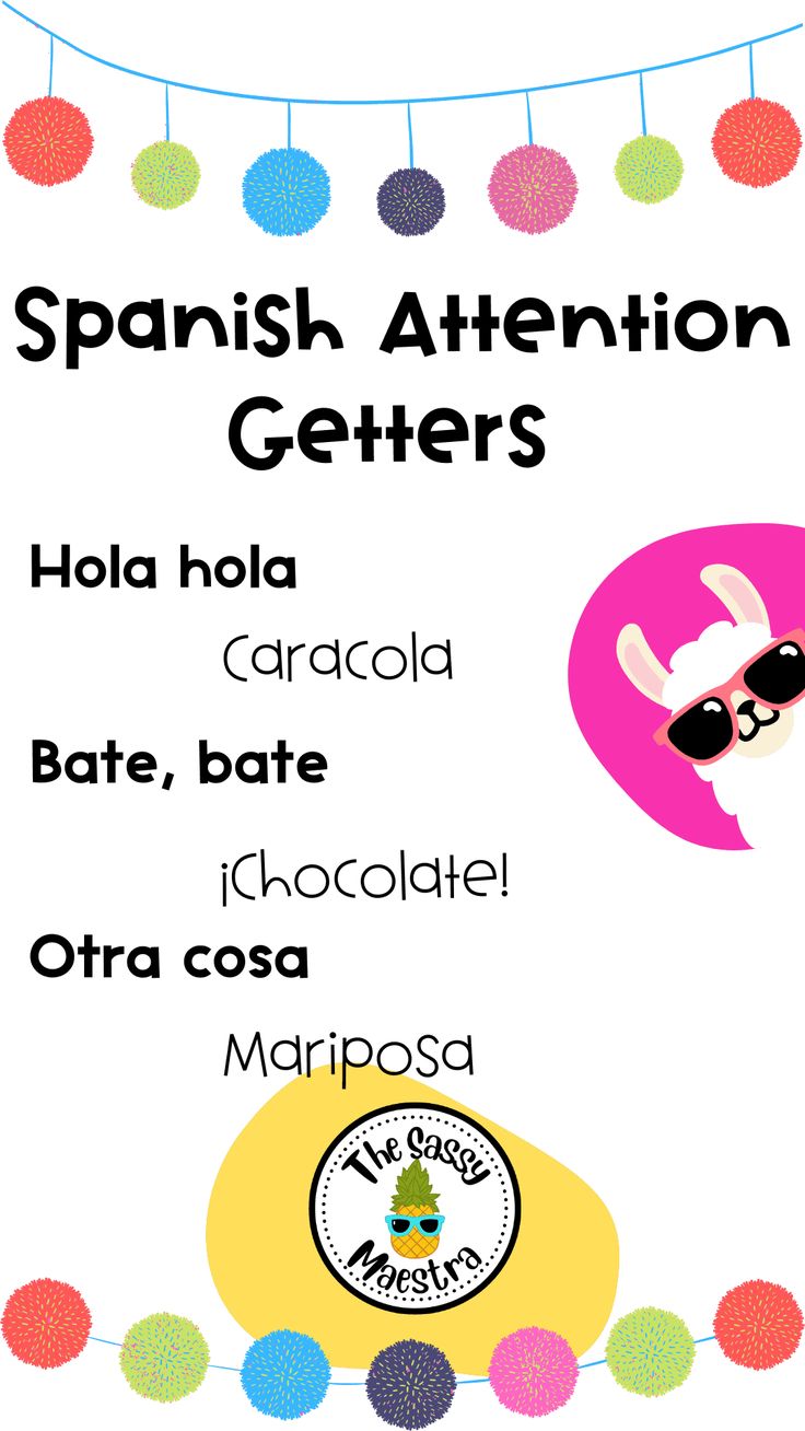 a spanish poster with an image of a person wearing sunglasses and text that reads, spanish attention