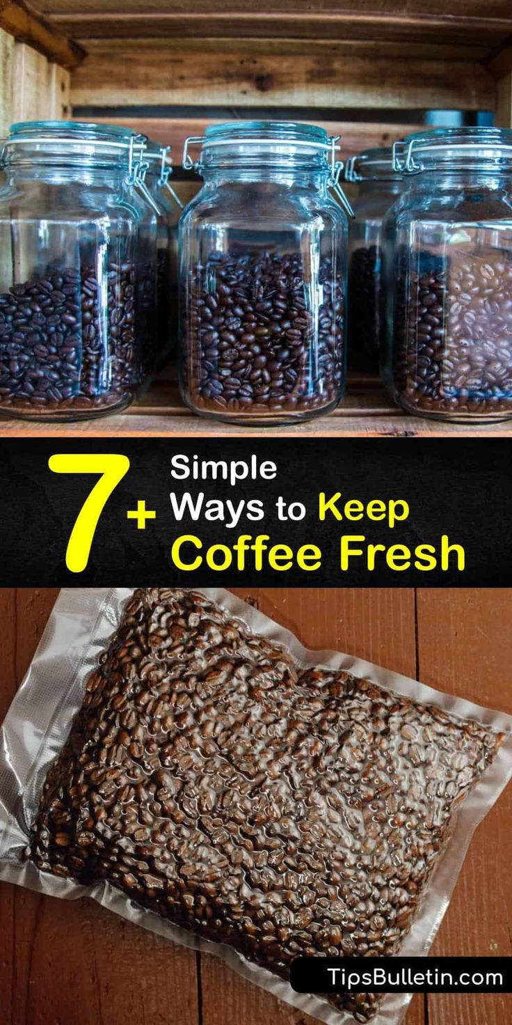 the steps to making coffee fresh are shown