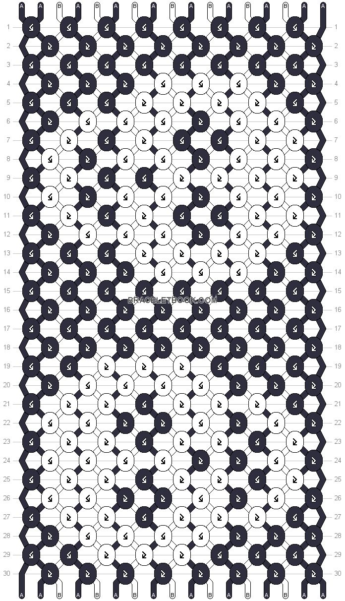 the pattern is made up of black and white circles, which are connected to each other