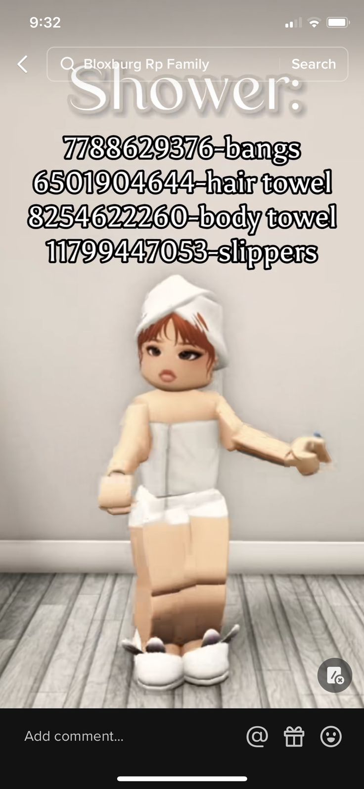 an animated doll sitting on top of a toilet in front of a wall with the words shower