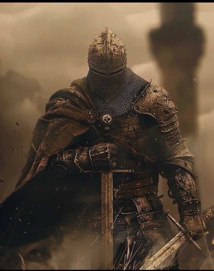 King Knight, Desert King, Crusader Knight, Dark Fantasy Artwork, Warrior King, Dark Souls Art, Joker Art, Fantasy Collection, Knight Art