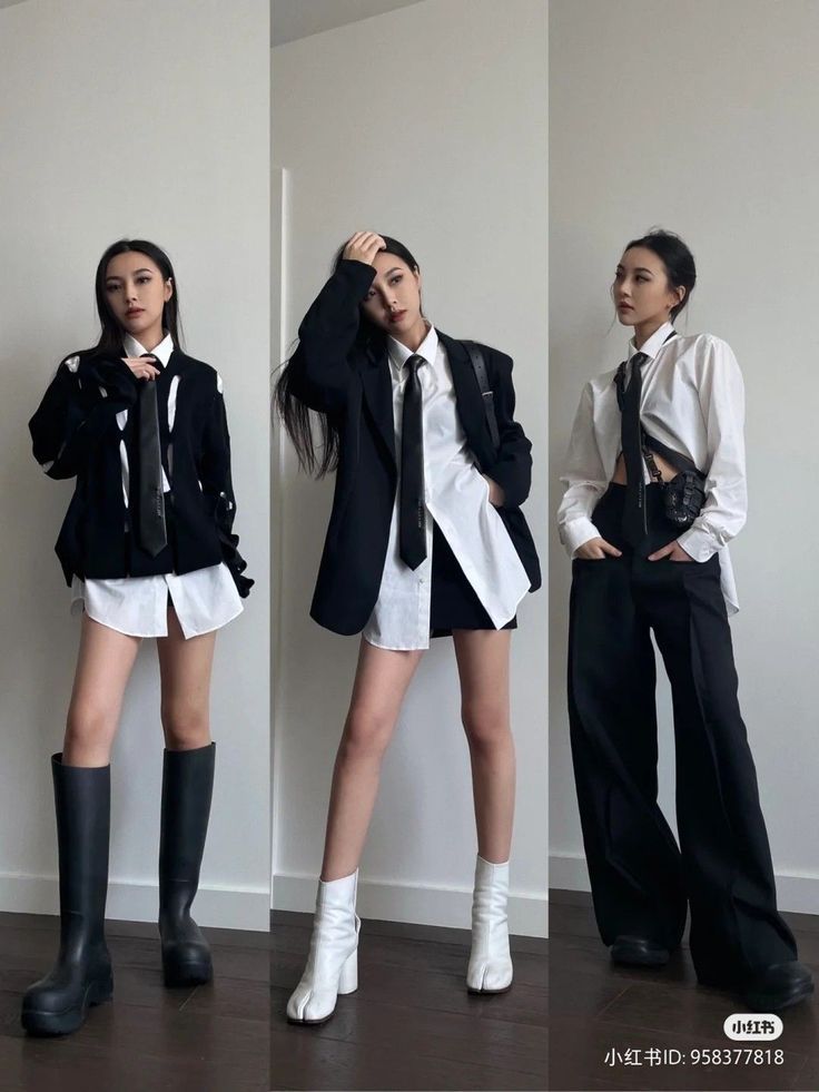 Cargo Pants With Boots Outfit, Kpop Concert Outfit, Concert Fits, Elegante Casual, Mode Kpop, Mode Inspo, 가을 패션, Inspired Outfits, 여자 패션