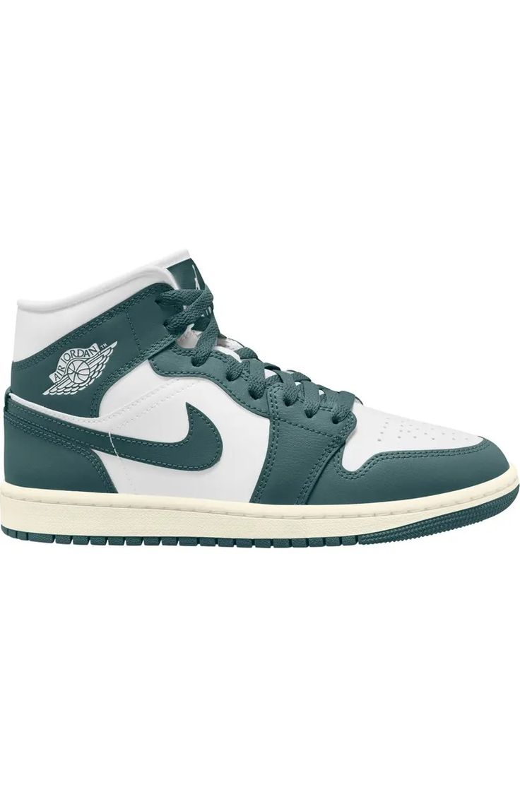 Jordan Air Jordan 1 Mid Sneaker (Women) | Nordstrom Jordan Air, Air Jordan 1 Mid, Jordan 1 Mid, Anniversary Sale, The Court, Air Jordan 1, The Streets, Jordan 1, Basketball Shoes