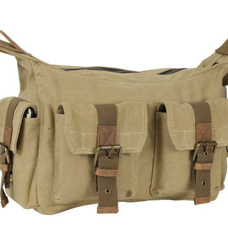 Dimension: 14 * 10 * 4" 2 Front Button Closure Pockets; 2 Side And 2 Back Pockets Casual Art Design In Boat Shape; Internal Zipper Pocket Width Can Be As Much As 16" Width If Pull Outward Vintage Brass Fitting Hardware;16oz Durable Thick Canvas Classic Beige Bag With Snap Closure, Beige Satchel With Snap Closure For Travel, Beige Satchel Camera Bag For Everyday Use, Everyday Use Beige Satchel Camera Bag, Everyday Flap Bag With Snap Closure, Everyday Use Bags With Flap And Snap Closure, Beige Satchel With Snap Closure For Daily Use, Beige Satchel Camera Bag For Daily Use, Beige Shoulder Bag With Snap Closure For Travel