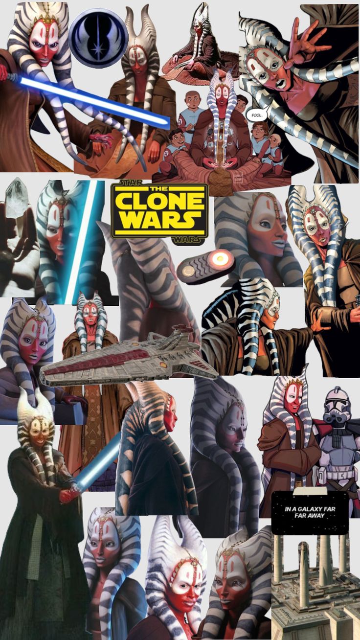 the clone wars characters are all dressed up in their own costumes and helmets, with lightsabes on