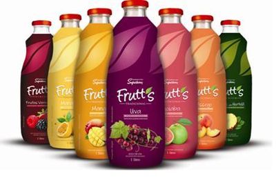 a group of fruit juices with different flavors