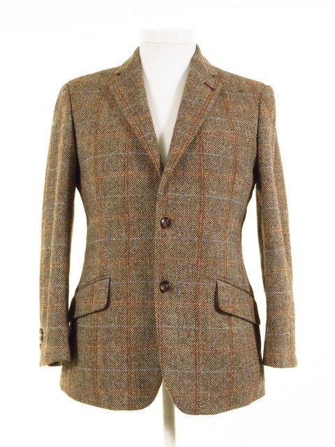 Harris Tweed Jacket W/ Slanted Pocket Flaps 38S - Tweedmans Vintage Tweed Jacket, Harris Tweed Jacket, Tweed Jackets, Jackets Vintage, Men Classic, Jackets For Men, Harris Tweed, Tweed Blazer, Designer Vintage