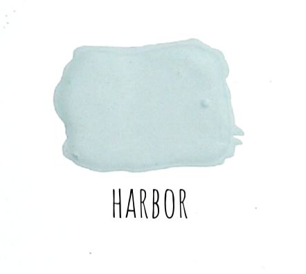 the color harbor is light blue, and it's not very hard to tell which shade