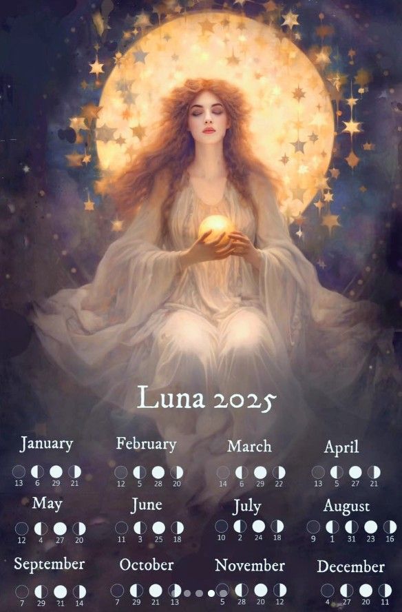 the zodiac sign for luna is shown in this image